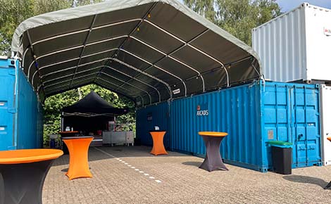 Bedrijfsbarbecue volledig verzorgd door Mercurius Catering