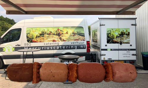 Zo krijg je de MegaSpies van ons aangeleverd. Mega toch... De complete MegaSpies bij Mercurius Catering in Assen