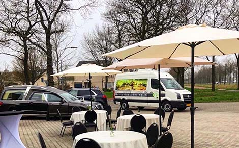 Catering en verhuur voor speciale gelegenheden verzorgd door Mercurius Catering