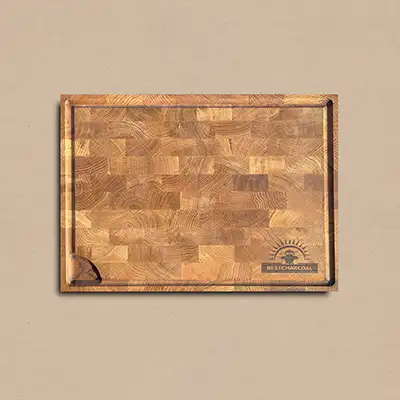 Snijplank - Eikenhout <BR>40 x 30 x 4 cm
