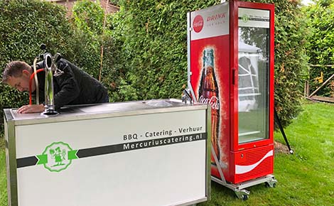 Mercurius Catering verhuurd koelkast en koelsystemen bij jou op locatie 
