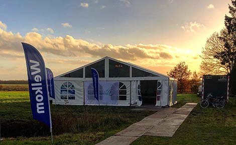 tent verhuur, diverse afmetingen - Mercurius Catering