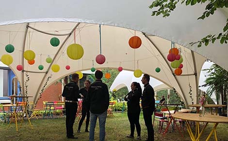 Verhuur tenten voor feesten en partijen bij Mercurius Catering